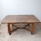 Art Deco Amsterdam School Extendable Dining Table, Image 3