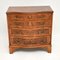 Antique Figured Walnut Serpentine Chest of Drawers 2