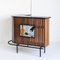 Roble Metal and Formica Bar Counter by Jacques Adnet, France, 1960s, Image 2