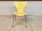 Yellow Danish Series 7 Stackable Model 3107 Dining or Desk Chair by Arne Jacobsen for Fritz Hansen, 1955, Image 1