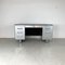 Vintage Double Pedestal Steel Tank Desk 1