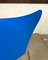 Danish Blue Series 7 3107 Stackable Dining or Desk Chair by Arne Jacobsen for Fritz Hansen, 1955 12