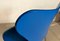 Danish Blue Series 7 3107 Stackable Dining or Desk Chair by Arne Jacobsen for Fritz Hansen, 1955 11