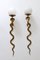 Cast Brass Cobra Sconces or Wall Lamps by Maison Jansen, 1950s, Set of 2, Image 3