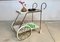 Italian Tubular Brass Steel and Punched Metal Bar Cart, 1950s 17