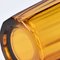 Vaso Frieze vintage in vetro color ambra di Walther Glas, Immagine 8
