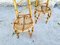 Vintage High Back Chairs in Bamboo & Rattan, Italy, 1960s, Set of 2 10