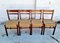 Chaises de Salon Style Scandinave Mid-Century, Italie, 1960s, Set de 4 1