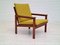 Restored Danish Capella Series Armchair in Teak by Illum Wikkelsø for Niels Eilersen, 1970s, Image 1