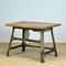Industrial Riveted Cast Iron Table, 1900s 1