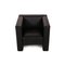 Brühl Black Leather Armchair 7