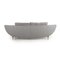 1600 Gray Leather Sofa by Rolf Benz, Image 12