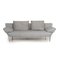 1600 Gray Leather Sofa by Rolf Benz 1