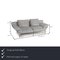 1600 Gray Leather Sofa by Rolf Benz 2