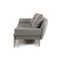 1600 Gray Leather Sofa by Rolf Benz 11
