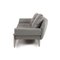 1600 Gray Leather Sofa by Rolf Benz, Image 11