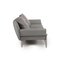 1600 Gray Leather Sofa by Rolf Benz 13