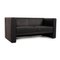 Visavis Black Leather Sofa Set from Brühl, Set of 2 8