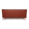 Glove Red Rust Leather Sofa Set from Jori, Set of 2 17