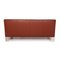 Glove Red Rust Leather Sofa Set from Jori, Set of 2, Image 17