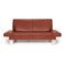 Rotes Ledersofa Set in Leder von Jori, 2er Set 5