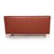 Glove Red Rust Leather Sofa Set from Jori, Set of 2 16