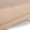 Brand Face Beige Leather Sofa Set by Willi Schillig, Set of 2, Image 5