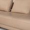 Brand Face Beige Leather Sofa Set by Willi Schillig, Set of 2 13