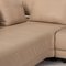 Brand Face Beige Leather Sofa Set by Willi Schillig, Set of 2 12