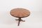 Italian Veneer Finish Round Dining Table, 1930s, Image 3