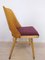 Modell 514 Stuhl in Lila von Lubomir Hofmann für TON, 1960er 3