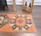 Turkish Vintage Oushak Handmade Wool Rug 7