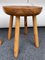 French Pine Stools in the style of Charlotte Perriand, 1960s, Set of 2 3