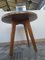Tavolino da caffè in quercia e vetro, anni '60, Immagine 4