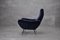 Mid-Century Blue Velvet Armchair, 1960s 3