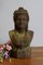 Antique Cast Iron Female Bust 10