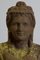 Antique Cast Iron Female Bust, Image 2