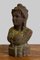 Antike weibliche Büste aus Gusseisen 9