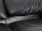 Black Leather Maralunga Sofa by Vico Magistretti for Cassina, Image 10