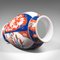 Urna japonesa vintage de cerámica con balaustrada, años 40, Imagen 7