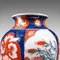 Urna japonesa vintage de cerámica con balaustrada, años 40, Imagen 8