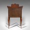 Small Antique French Oak Ladies Writing Desk, 1900s, Image 5