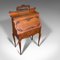 Small Antique French Oak Ladies Writing Desk, 1900s 7