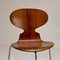 Ant Chair in Rosewood by Arne Jacobsen for Fritz Hansen, Denmark, 1950s 7