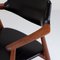 Modell GM11 Armlehnstuhl aus Massivem Teak und Skai von Svend Aage Eriksen für Glostrup 11