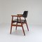 Model GM11 Solid Teak and Skai Armchair by Svend Aage Eriksen for Glostrup 4