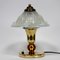 French Opalescent Glass Desk Lamp 1
