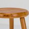 Tabouret de Voyage Tripode Rond, Danemark, 1960s 9