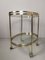 Brass and Glass Bar Trolley, 1950s, Image 7