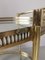 Brass and Glass Bar Trolley, 1950s 2